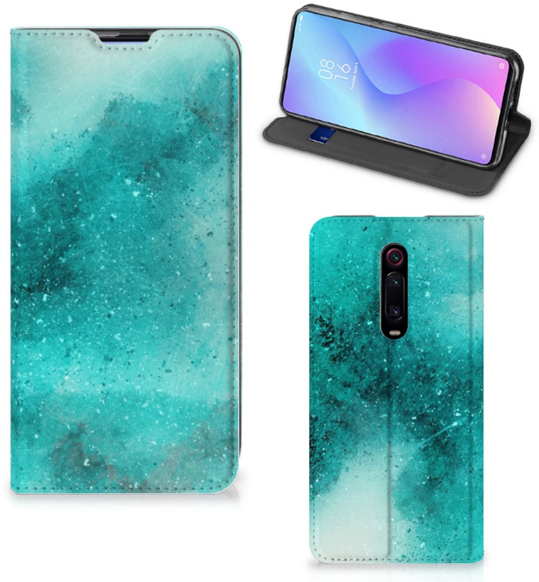 Bookcase Xiaomi Mi 9T Pro Painting Blue