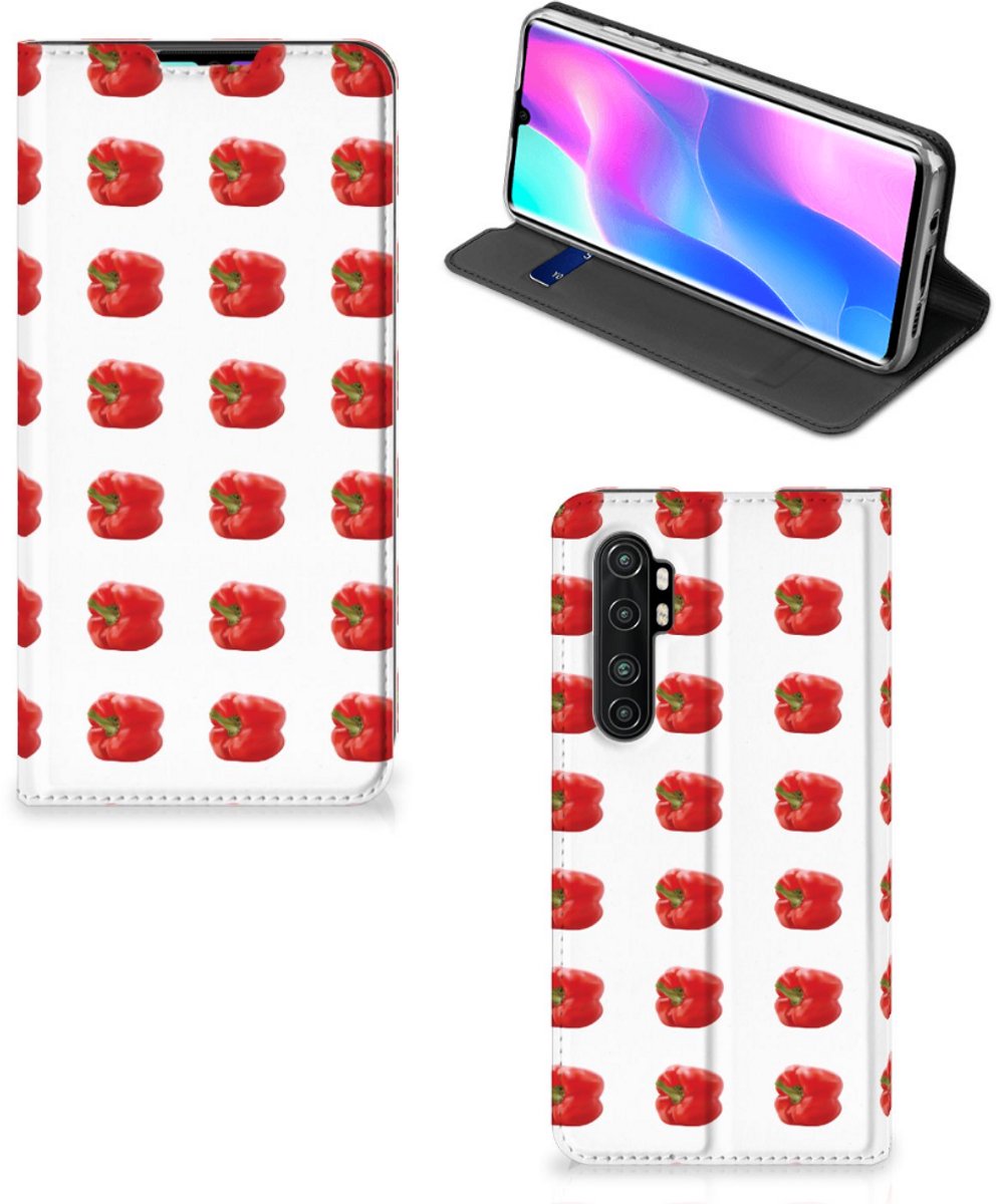 Xiaomi Mi Note 10 Lite Flip Style Cover Paprika Red