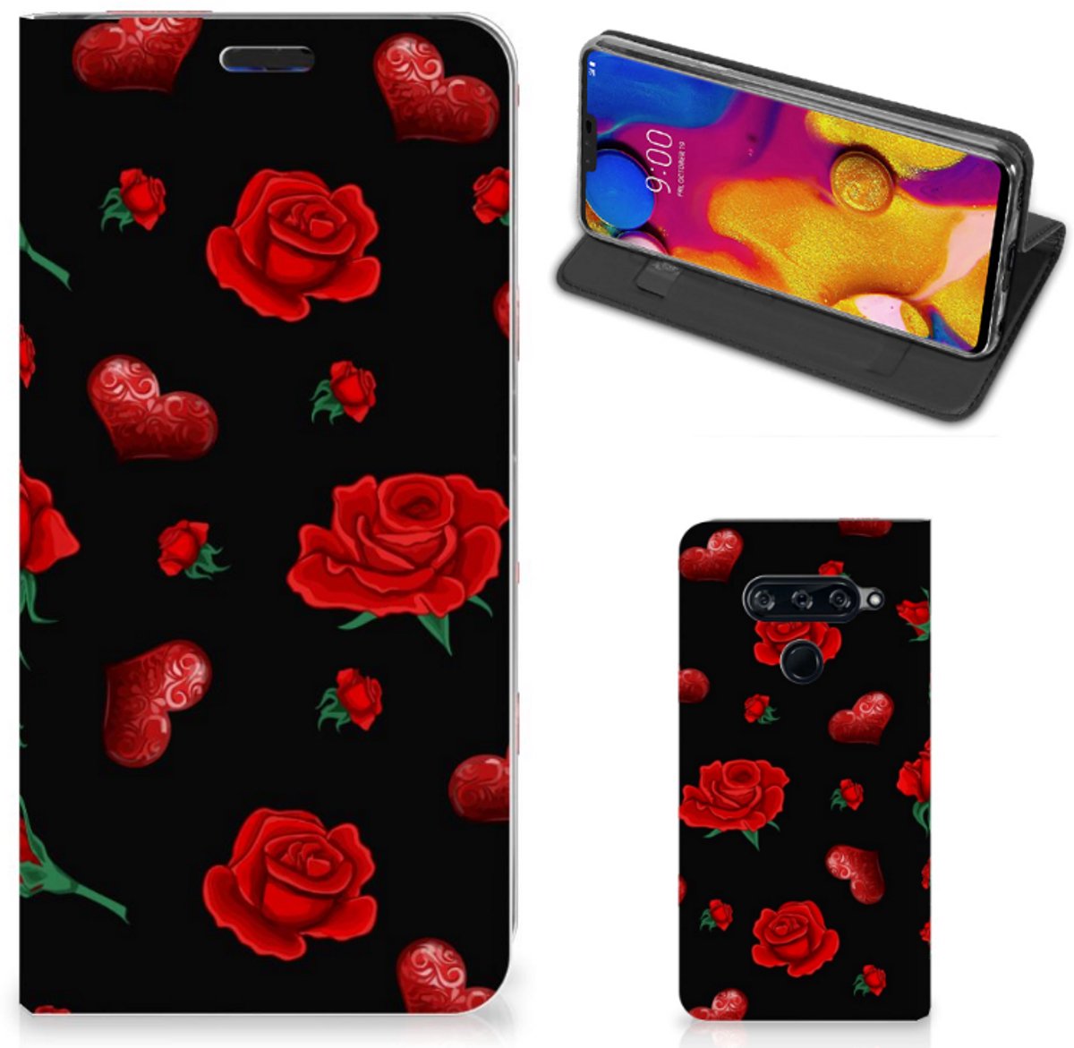 LG V40 Thinq Magnet Case Valentine
