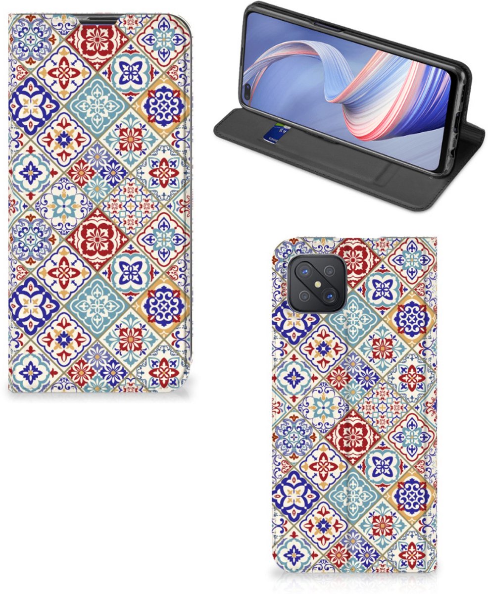 OPPO Reno4 Z 5G Standcase Tiles Color