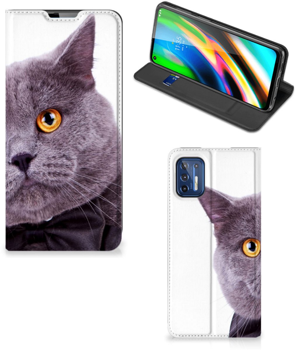 Motorola Moto G9 Plus Hoesje maken Kat