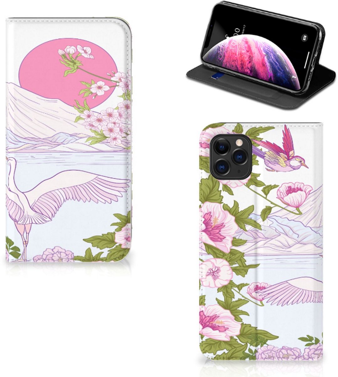 Apple iPhone 11 Pro Max Hoesje maken Bird Standing