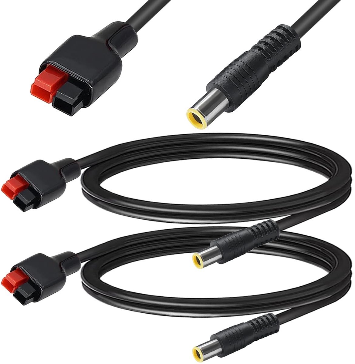 DC Adapter Kabel 8mm naar 45A Plug Verlengkabel voor Zonnepaneel en Motorhome