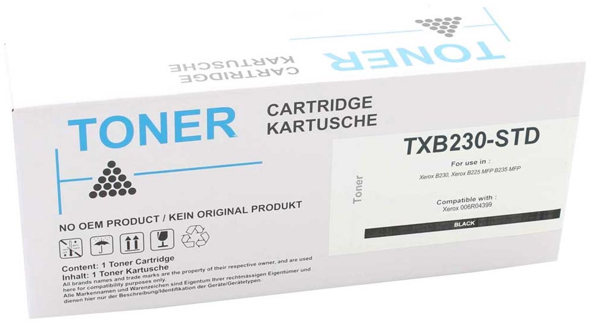 Xerox 006R04399 - Toner Zwart - 1.200 pagina's - Huismerk Compatible - Geschikt voor Xerox B 225 MFP Xerox B 230 Xerox B 235 MFP