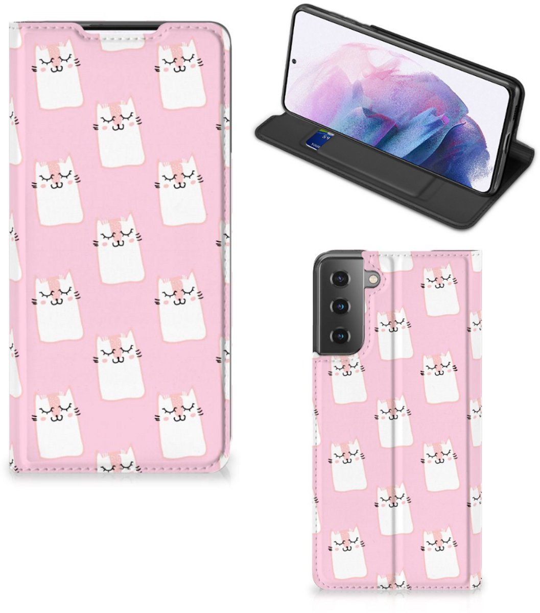 Samsung Galaxy S21 Plus Hoesje maken Sleeping Cats