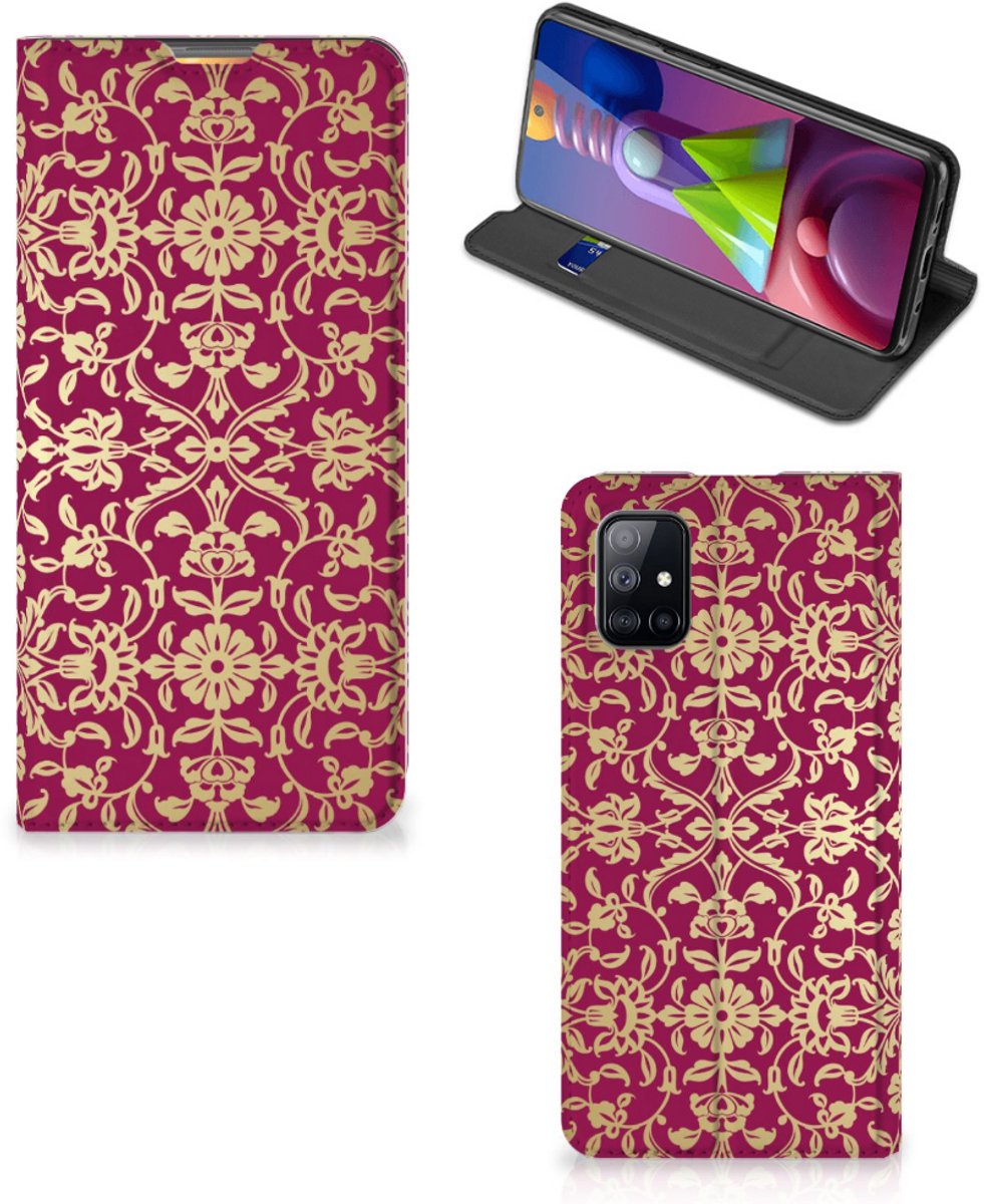 Telefoon Hoesje Samsung Galaxy M51 Barok Pink