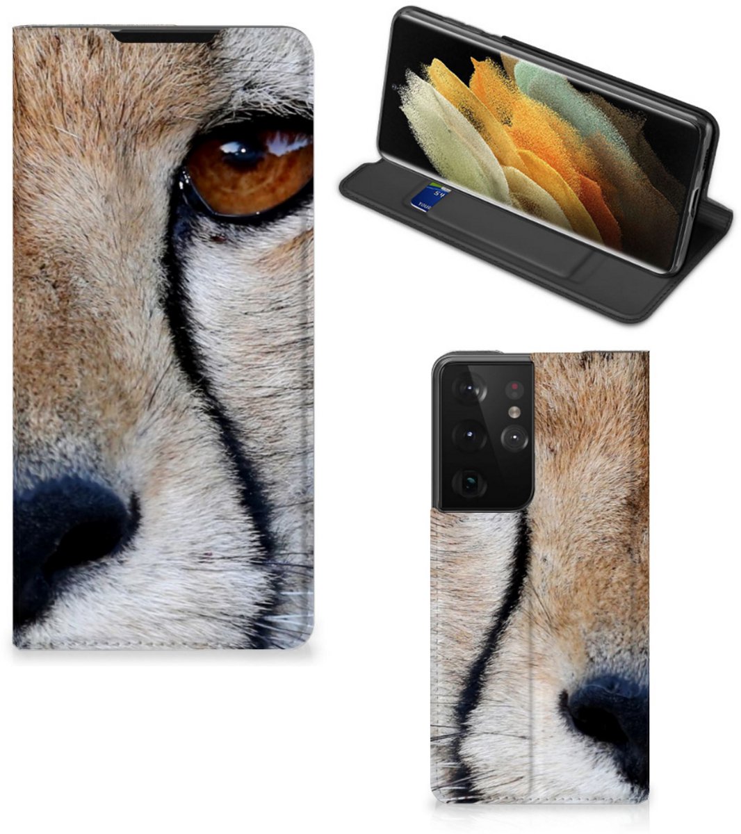 Samsung Galaxy S21 Ultra Hoesje maken Cheetah