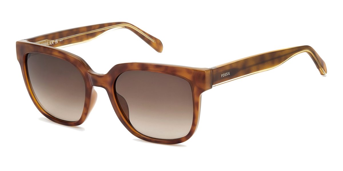 Fossil FOS 3177/G/S Light havana 54/20/145 WOMAN Zonnebrillen