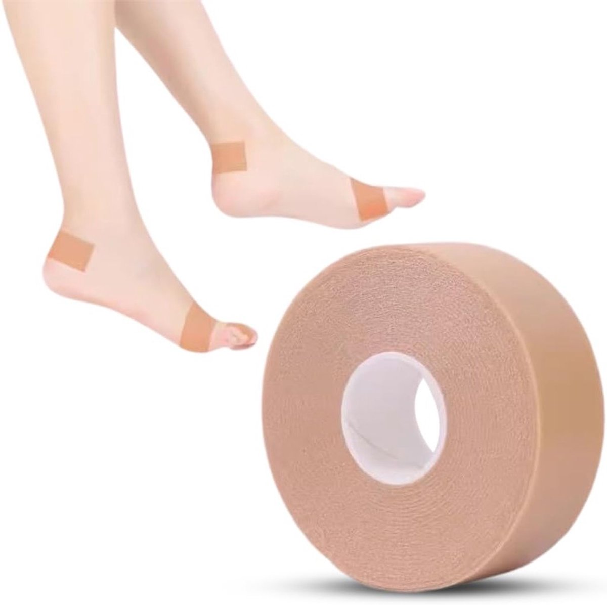 Waterdicht en slijtvast plakband voor laarzen - Bescherming tegen slijtage, wrijving en huidirritatie (2,5 cm x 5 meter)