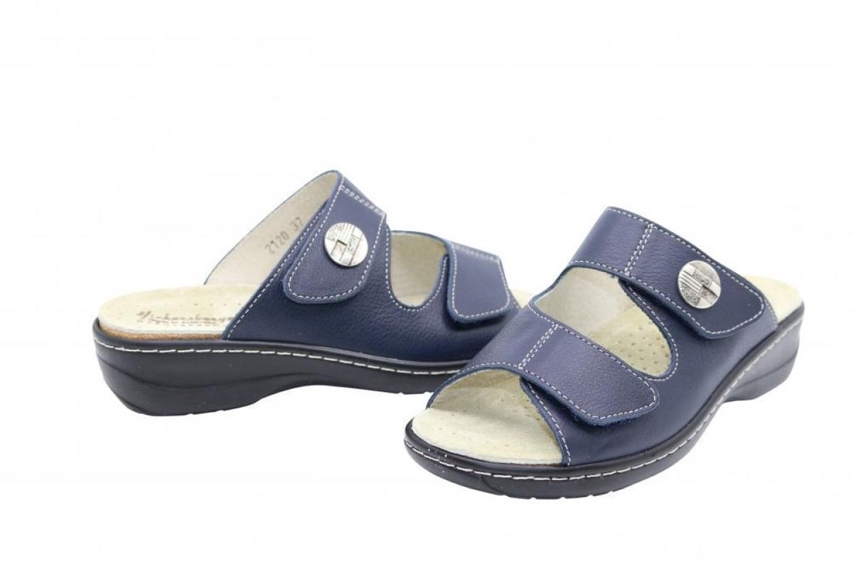 Hickersberger 2120 7070 Blau | Dames slipper