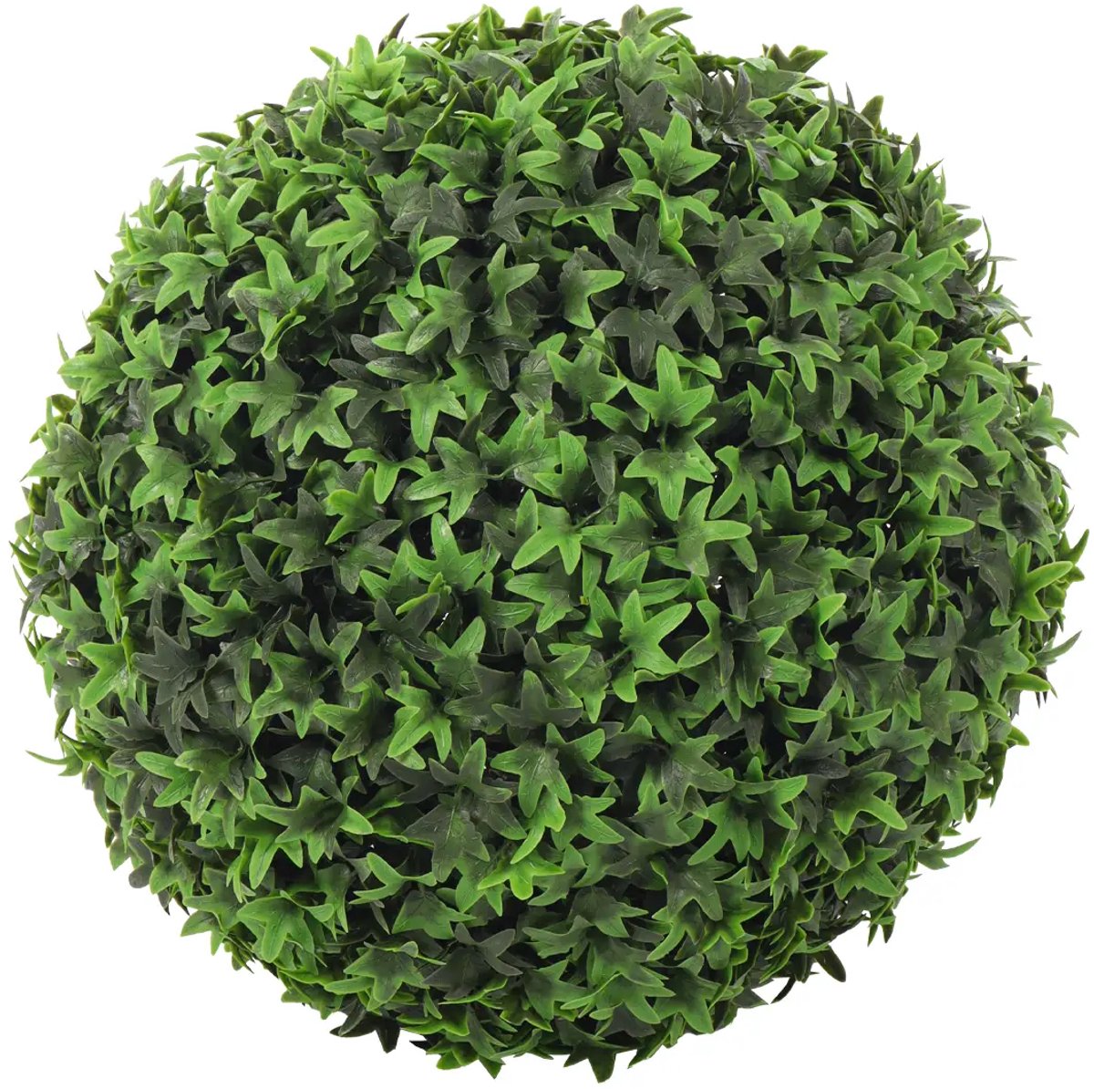 Kunstpalm Kunst Klimop Bol Ø43cm | Groen | Klimop bol - kunst hedera bol - kunst buxus bol buiten Donkergroen