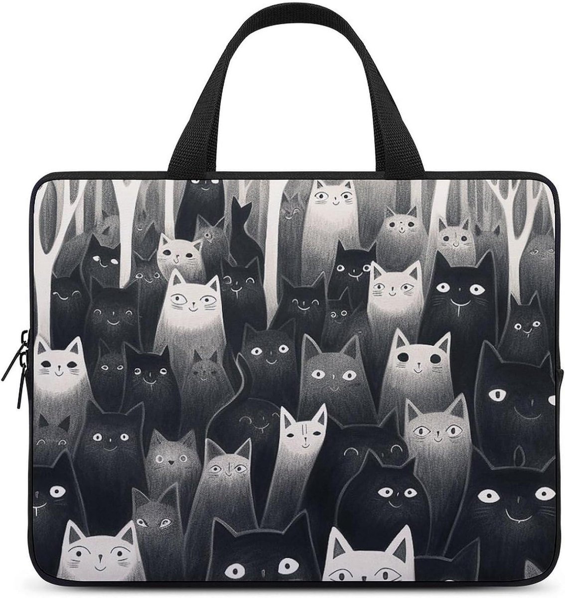 Laptop Sleeve - Computer Tas - Veilig Vervoeren - Ultradun Waterdicht - 156 Inch - Zwart