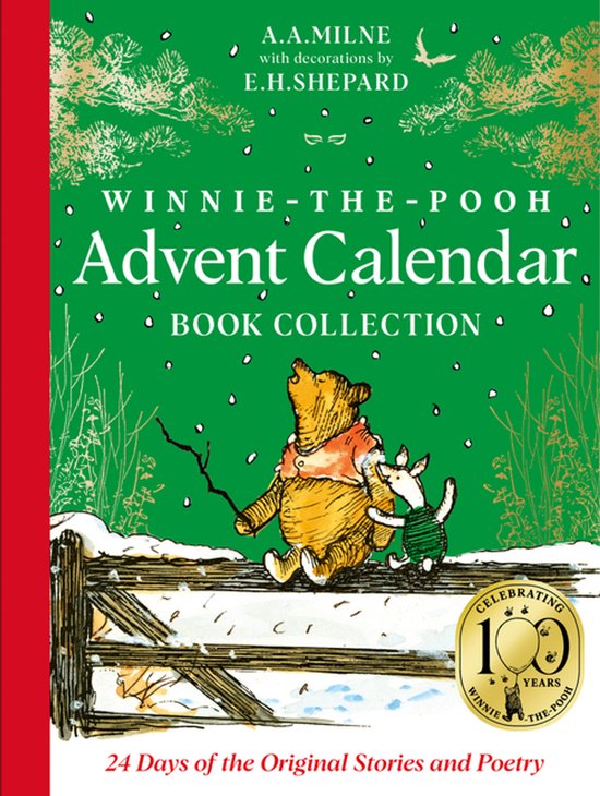 Winnie-The-Pooh: Advent Calendar Book Collection - cover