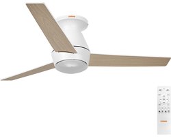 OSRAM HOMELIGHTING Ceiling Fan Nordes 1065mm 38W CCT RGB Plafondventilator 38 W (Ø) 1065 mm Met lamparmatuur, Met afsta