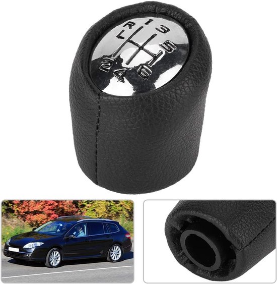 Schakelpookknop - Schakelhendel Versnellingspook - Auto-aanpassing - Ergonomisch ontwerp - 6 versnellingen - Zwart van Merkloos — afbeelding 4