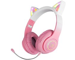 Defender Freemotion - Koptelefoon - Bluetooth - LED - Roze