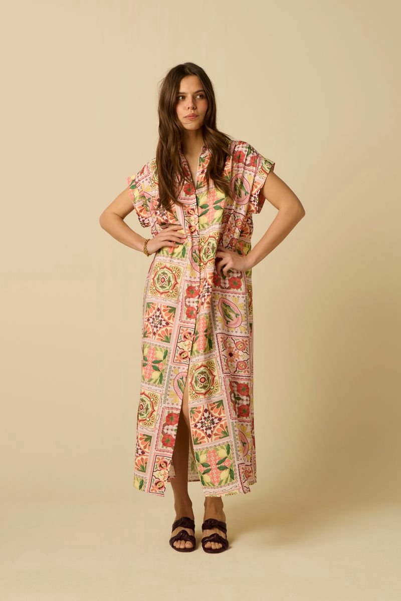 Sissy-Boy - Multicolour maxi jurk met print
