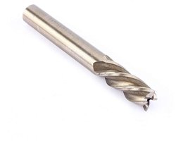 HSS Frees Cutter voor Staal 8mm, Cilindrische Frees voor CNC Bewerking en Precisie, 1 Stuk