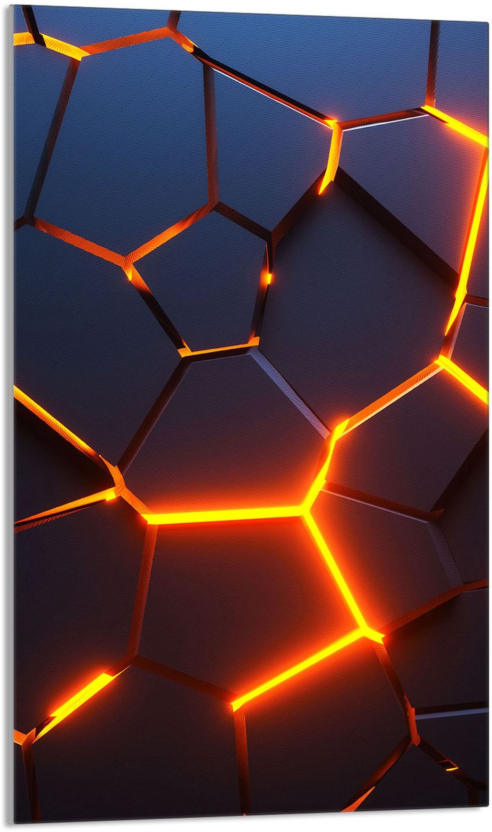 TMK ArtDeko - Glas Snijplank - 30x52 cm - Magma - Veilig en Duurzaam