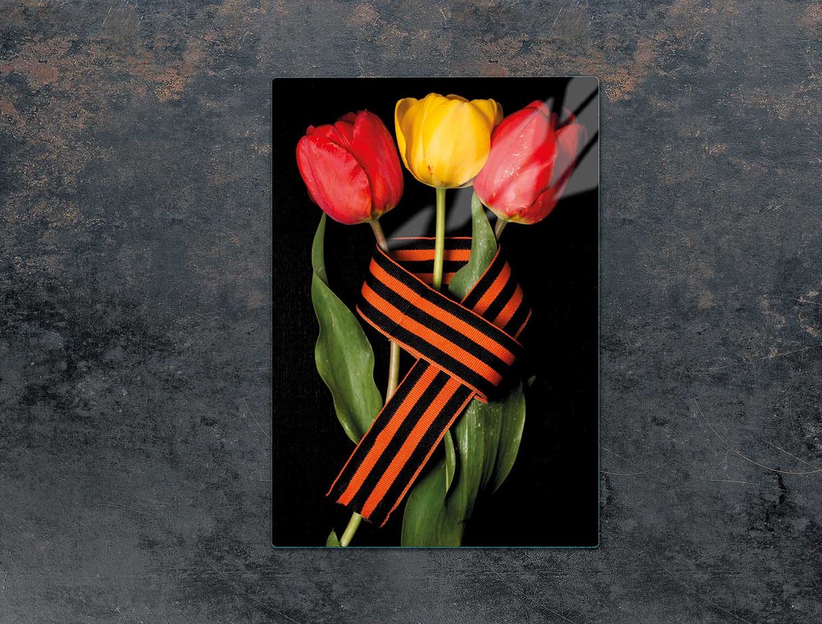 TMK ArtDeko - Snijplank - 35x52 cm - Róże - Gehard Glas - Antislip