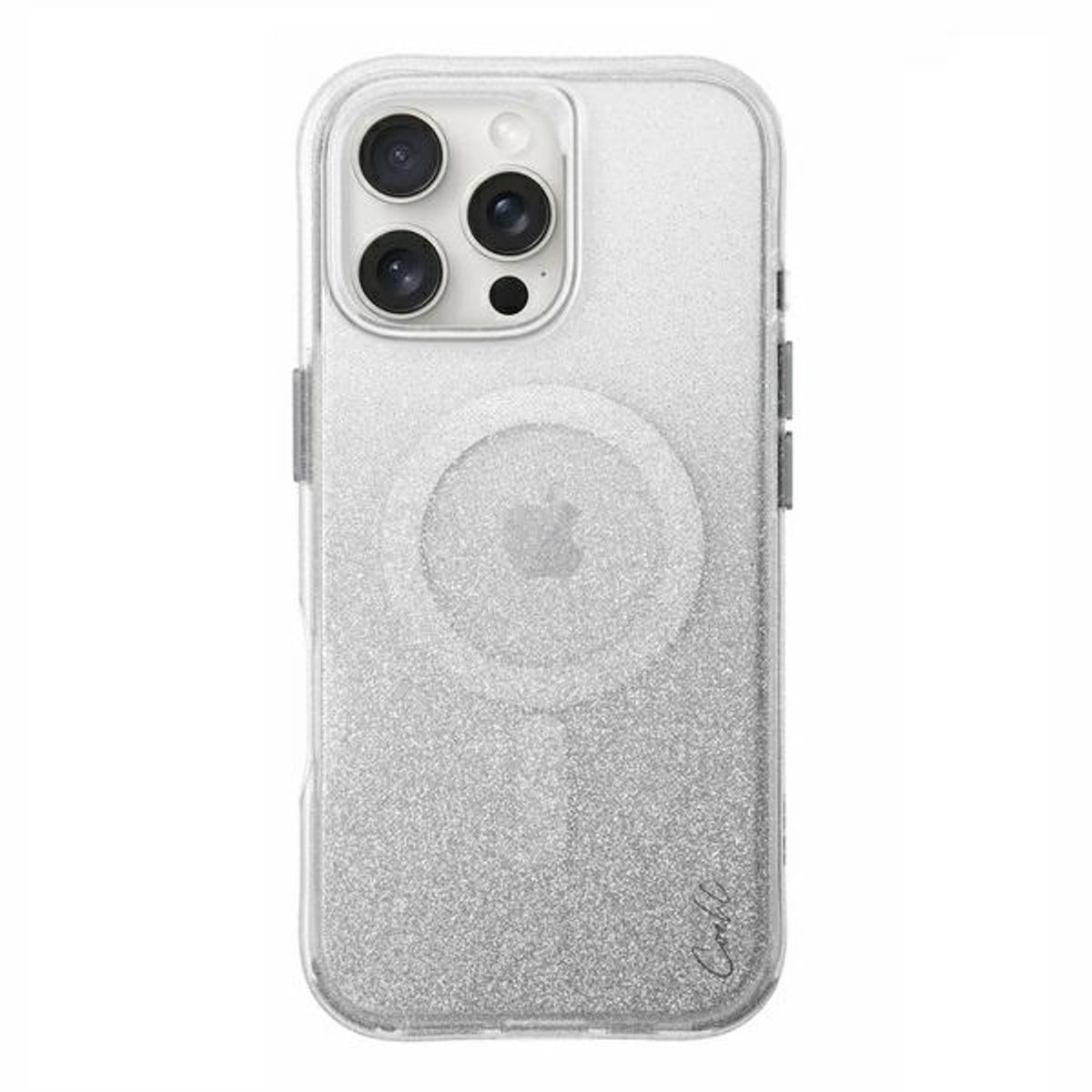 UNIQ Coehl Lumino - Hoesje voor mobiele telefoon - 6.9" - Magnetische Oplading - Zilver