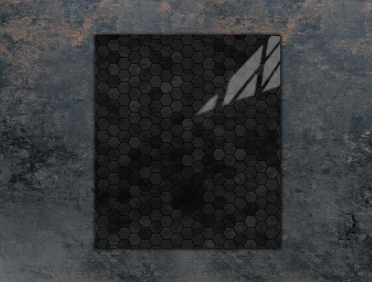 TMK ArtDeko - Snijplank - Gehard Glas - 45x52 cm - Veelzijdig Gebruik