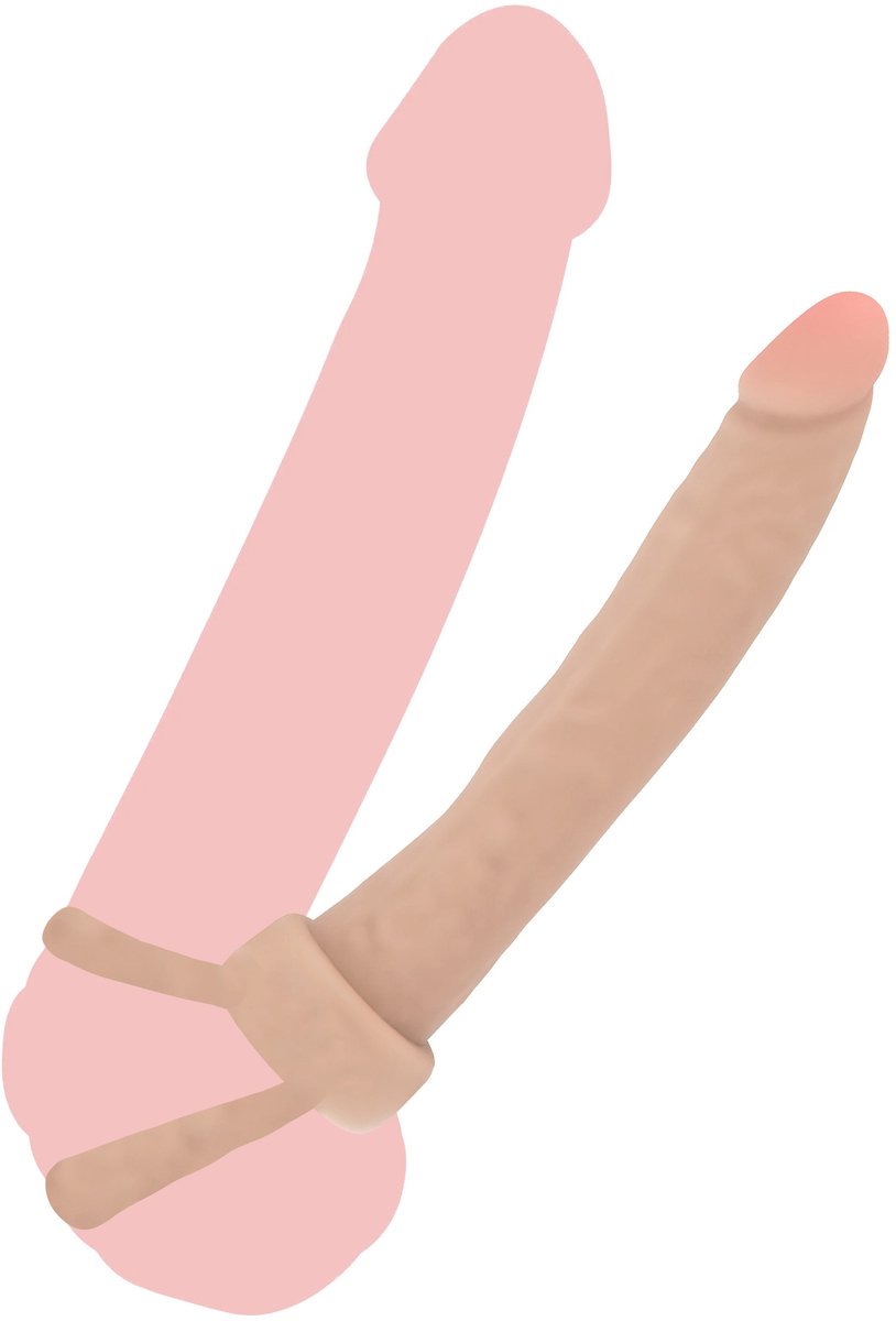 Dong Double Trouble Silicone