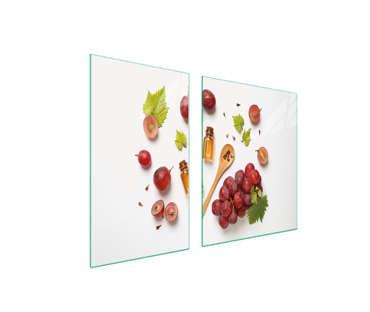 TMK ArtDeko - Glas Snijplank - 100x52 - Fruit Motief - Veilig en Modern