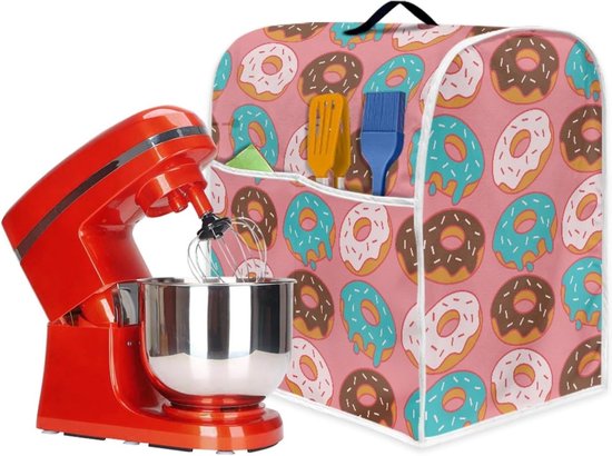 Mixerhoes Keukenmachine - Stofkap Mixer - Keuken Organisatie - Wasbaar Canvas Polyester - 43.5 x 27.5 x 37.5 cm — afbeelding 5