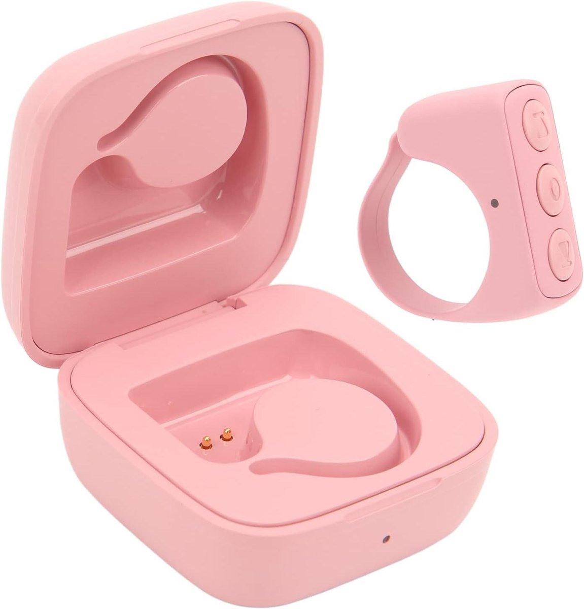 TikTok Afstandsbediening Ring - Pagina Turner Bluetooth - Video Scrollen - Ergonomisch Ontwerp - 10 Meter Bereik - Roze