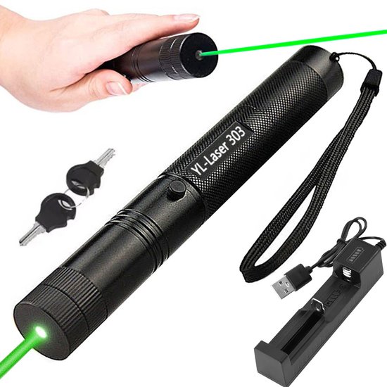 Laser pointer green dot strong