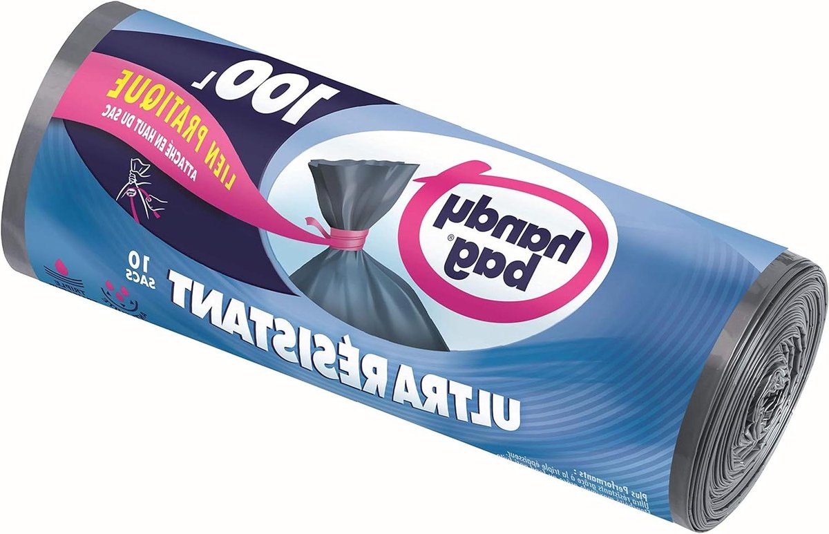 Vuilniszakken - Afvalzakken huishoud - Afvalbeheer thuis - Zeer scheurvast - 20 liter - Grijs