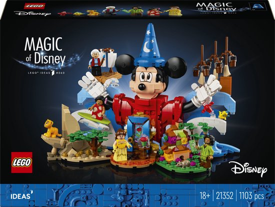 LEGO Ideas Disney Magie - 21352