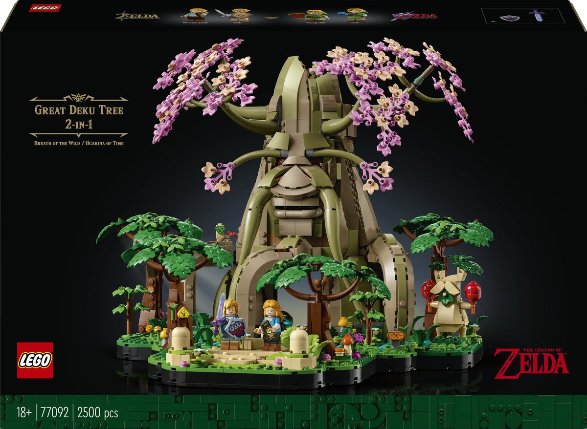 みー① LEGO The Legend of Zelda 77092 - Grote Deku-boom 2-in-1 | bol
