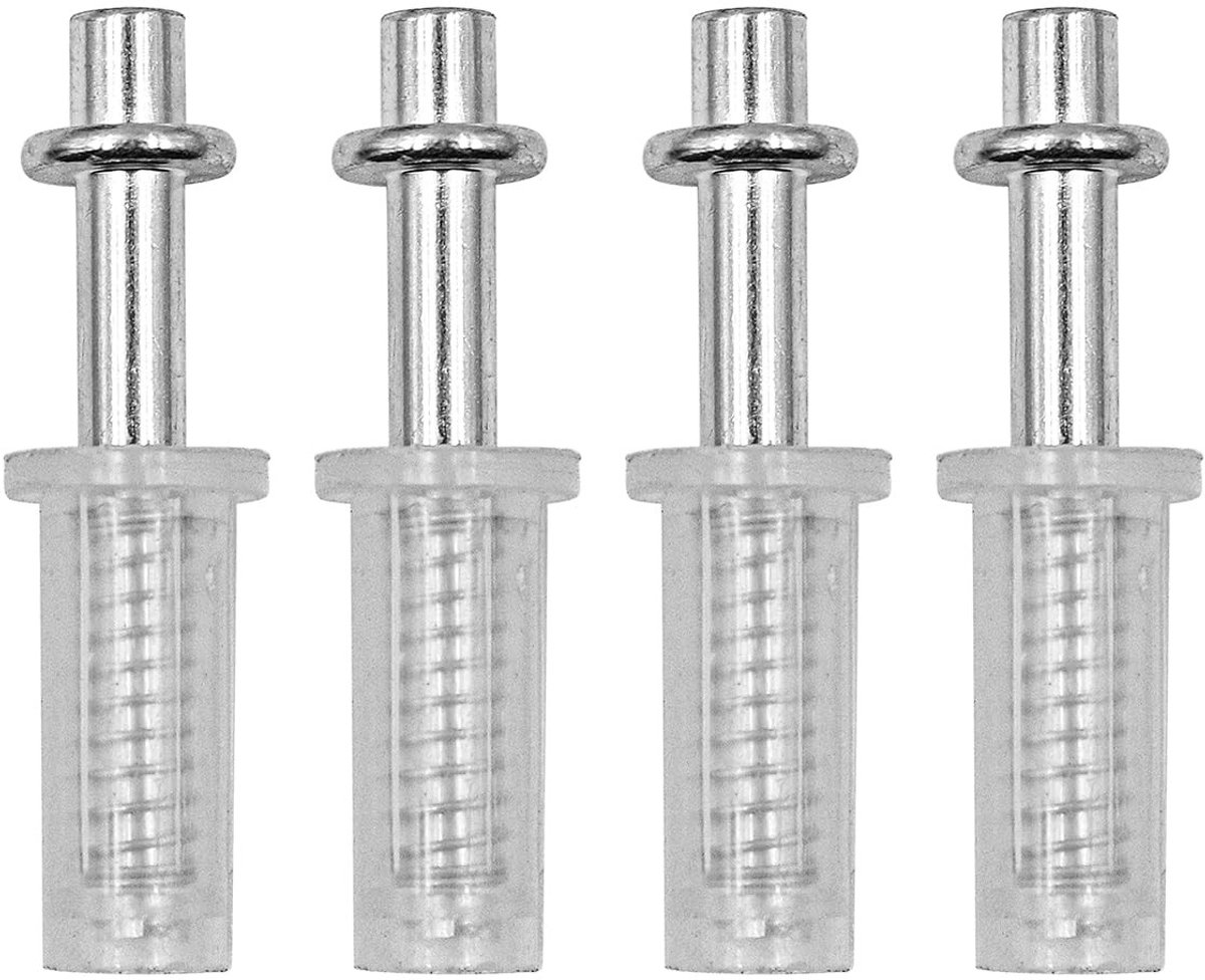 Vt products - 16Pcs Bifold Deur Track Kit - Reparatie Onderdelen - Zilver - Vouwdeuren - Geschikt voor Schuifdeuren - Perfecte oplossing voor garderob