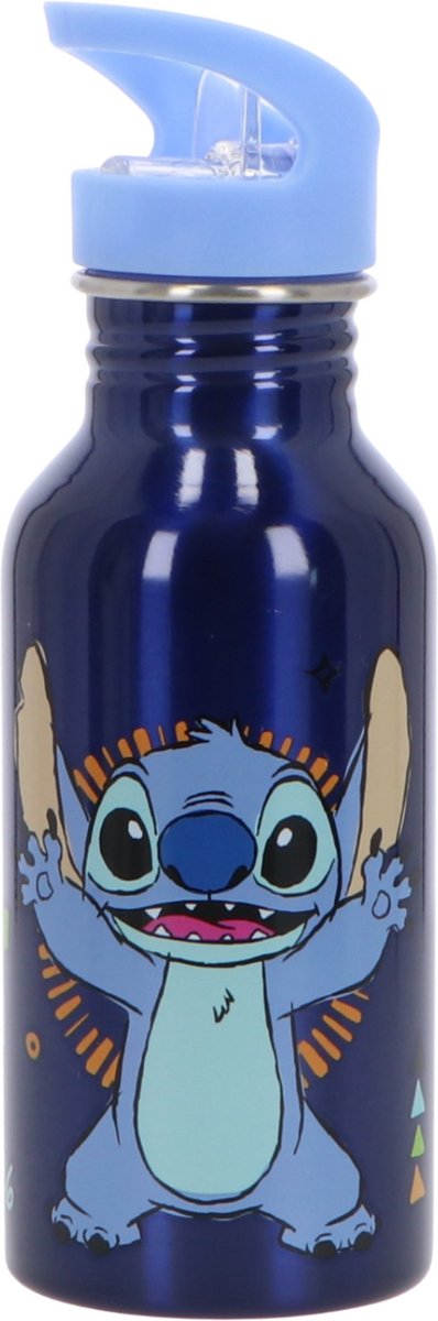 Lilo & Stitch Lunchset 5-delig - Aluminium drinkfles - Lunchbox - 3 snackboxen van Merkloos — afbeelding 3