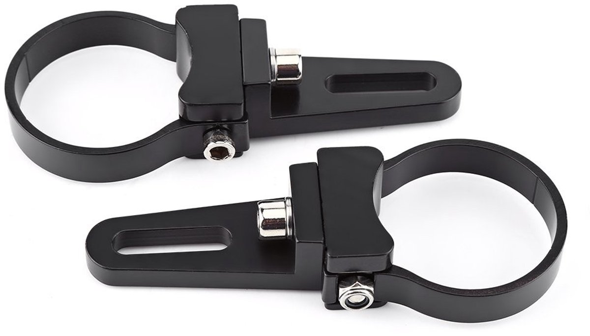 SPHProducts - Mounting Bracket Clamp - 1 Paar - 360 graden draaibaar - Aluminium - Offroad - Lichtbalk houder - Geschikt voor 1.5 inch buis