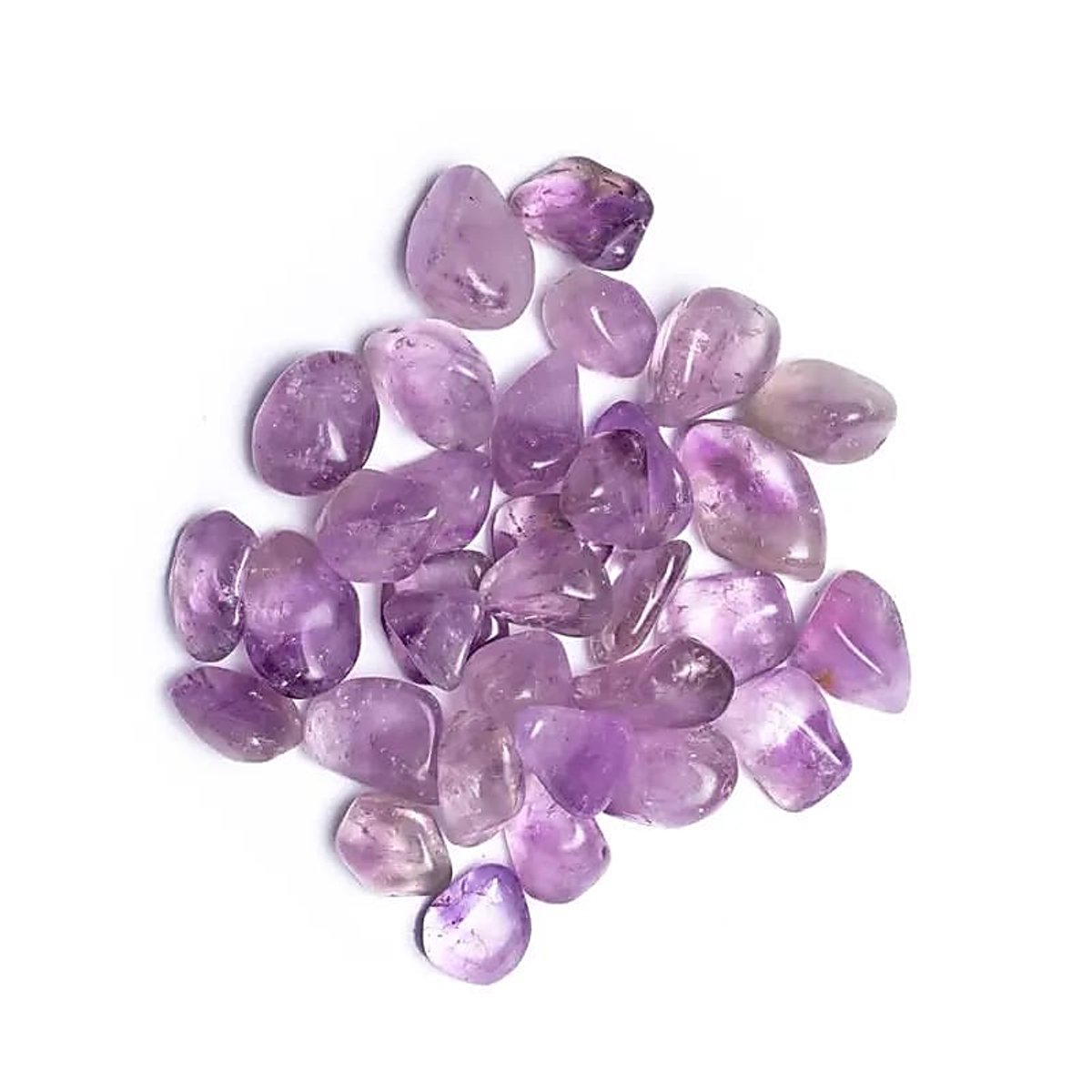 Amethist Trommelstenen A Kwaliteit - ±500 G; ±2-4 Cm - ±500 g; ±2-4 cm