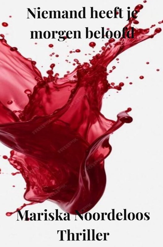 Niemand heeft je morgen beloofd. - cover