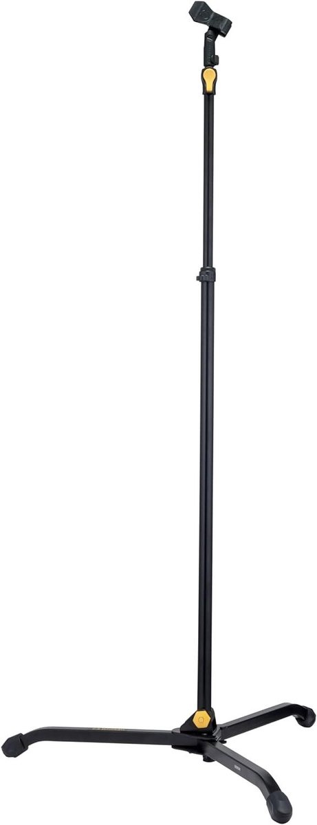 Microfoonstandaard - Microfoonhouder Statief - Muziek Maken - EZ Grip eenhands-hoogteverstelling - 103-168 cm - Zwart