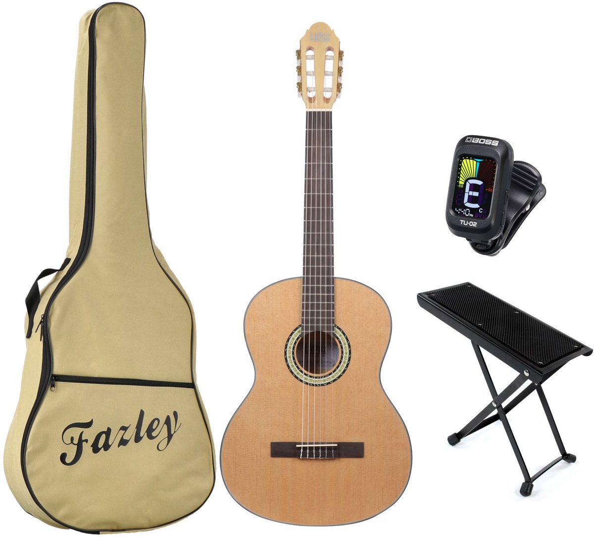 LaPaz C100N klassieke gitaar starterset