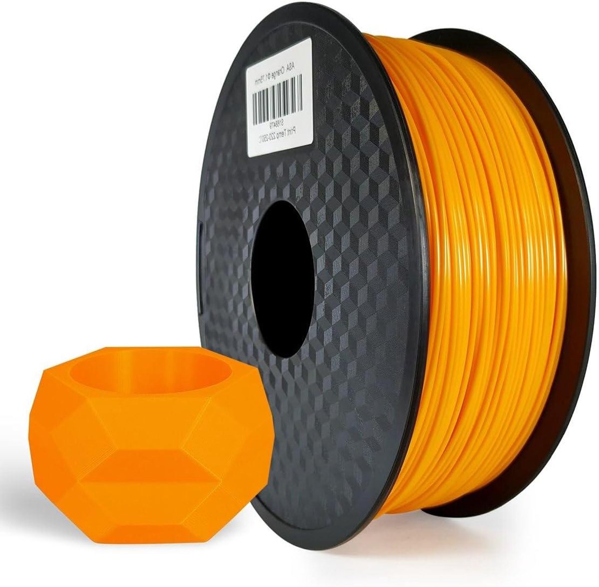 ASA Filament - 3D Printerdraad - Buitenprints Maken - UV- en Weerbestendig - 1.75 mm 1kg - Oranje