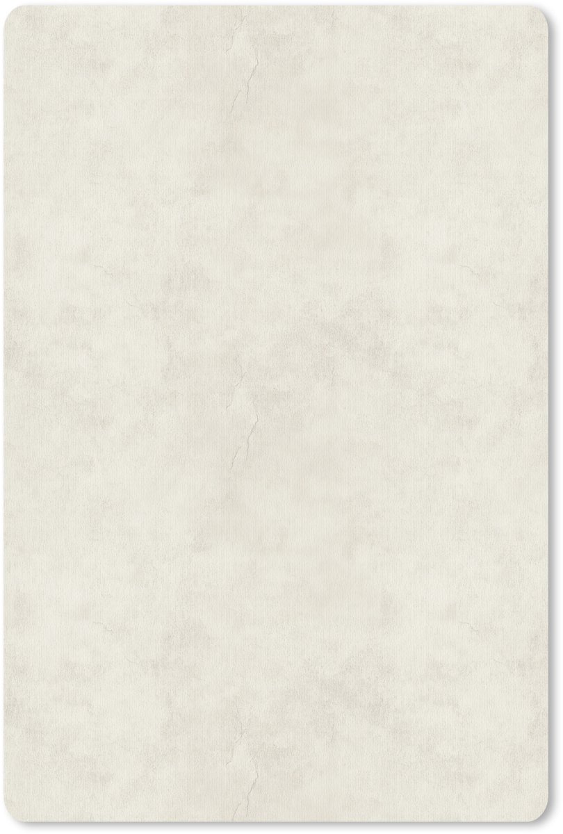 Muismat 13x20 cm - Mousepad Crème - Egaal - Beton print - Muismatten