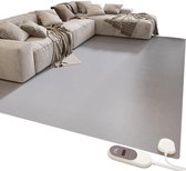 Elektrisch Verwarmd Vloerkleed - Verwarmde Mat Vloer - Comfort Verwarmen - 60 Thermostaatstanden - 50x100cm - One Color
