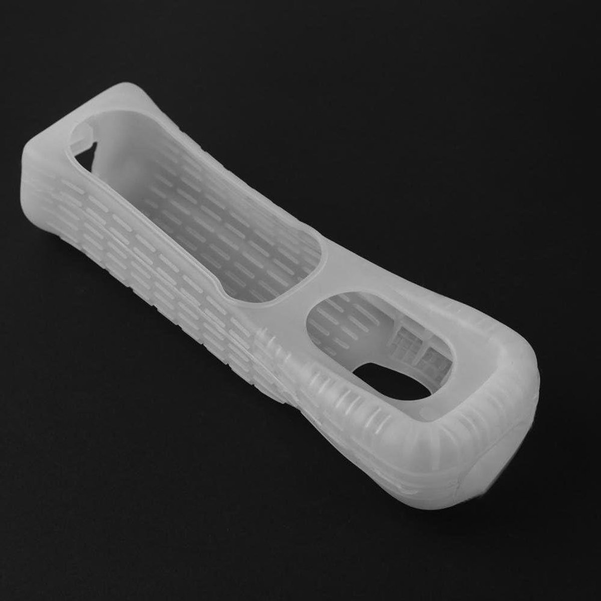 Siliconen Cover - Beschermhoes Controller - Wii Controller Beschermen - Zacht Materiaal - Standaard Maat - Wit