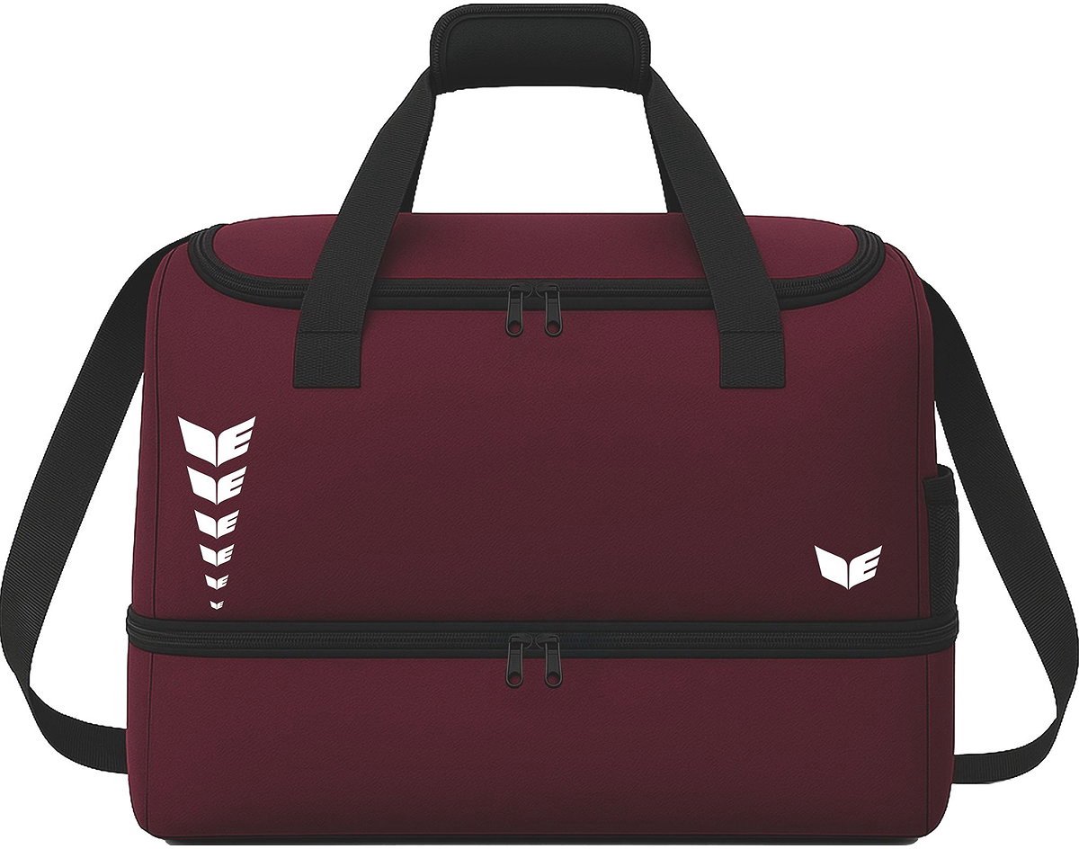 Erima Intro Line (Size Medium) Sporttas Met Bodemvak - New Bordeaux | Maat: M