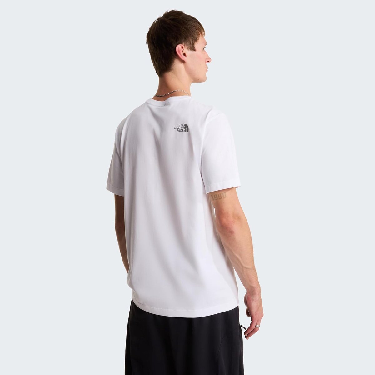 THE NORTH FACE Mountain Line Regular Graphic T Shirt voor heren TNF Wit