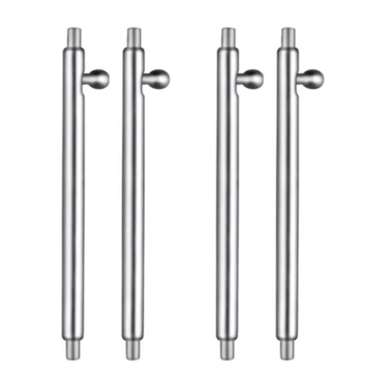 Horlogeband Pinnen - Veer Pinnen - Horloge Reparatie - Snelle Verwisseling - 19mm Breedte - Zilverkleurig