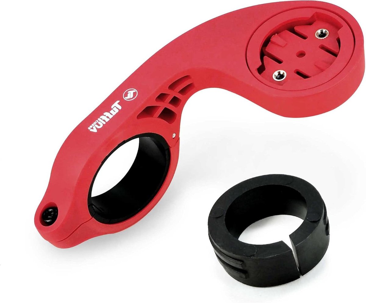 Fietsstuur Houder - GPS Mount - Fiets Navigatie - Verstelbare Hoek - 15 cm - Rood