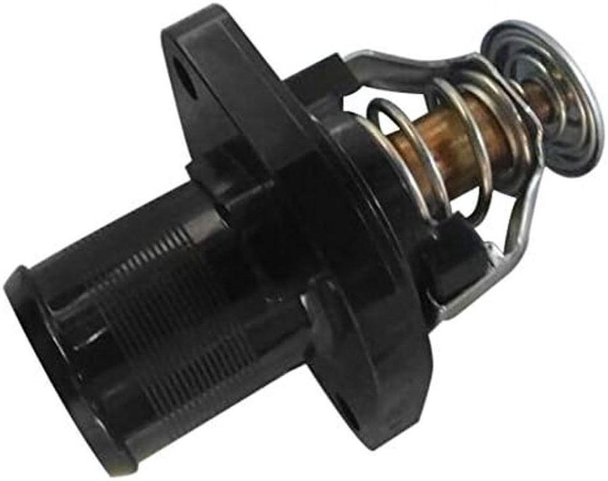 Thermostaat Behuizing - Koelvloeistof Thermostaat - Motor Koeling - Directe Vervanging - 1 kg - Zwart